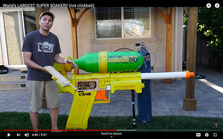 mark rober super soaker